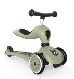 Highwaykick 1 Sparkcykel - Olive