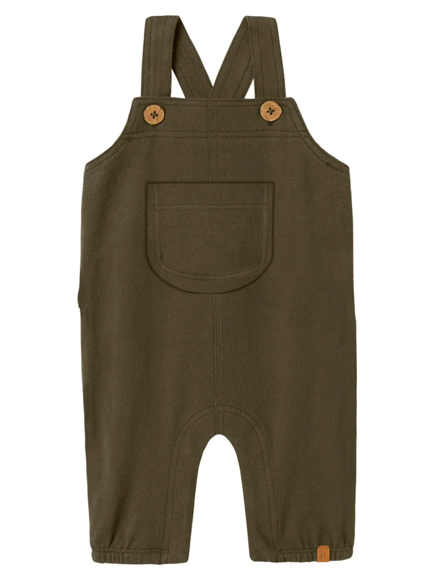 Hängselbyxor Loros Loose Fit - Sea Turtle