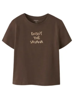 Holdu T-Shirt - Chestnut