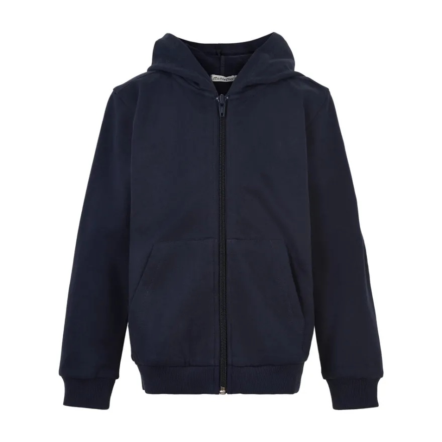 Hoodie med Dragkedja 2-pack - Navy/Blå