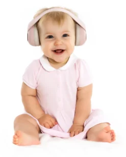 Hörselskydd för baby - Rosa