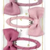 Hårspännen Dusty Rose Bow
