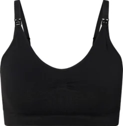 Hura sömlös amnings-bh - Black