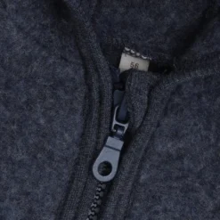 Huttelihut Jacka Med Öron I Ullfleece - Ombre Blue Melange