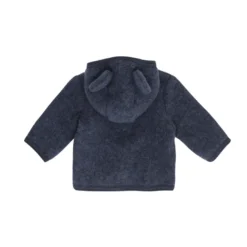 Huttelihut Jacka Med Öron I Ullfleece - Ombre Blue Melange