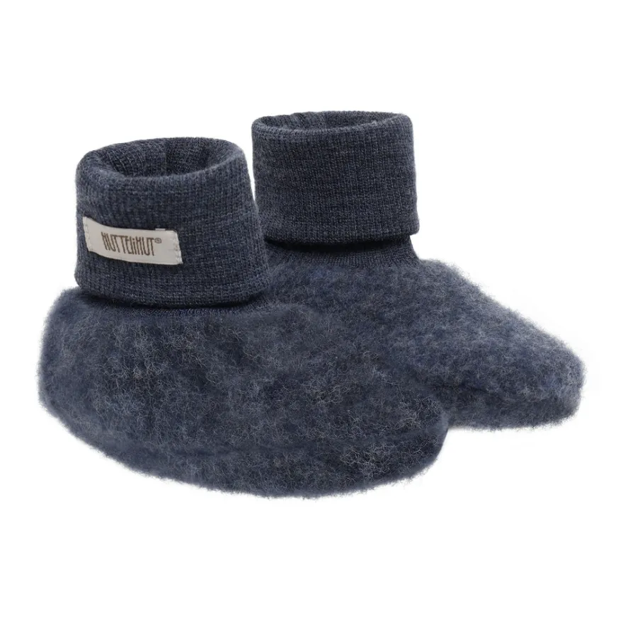 Huttelihut Tossor Ullfleece - Ombre Blue Melange