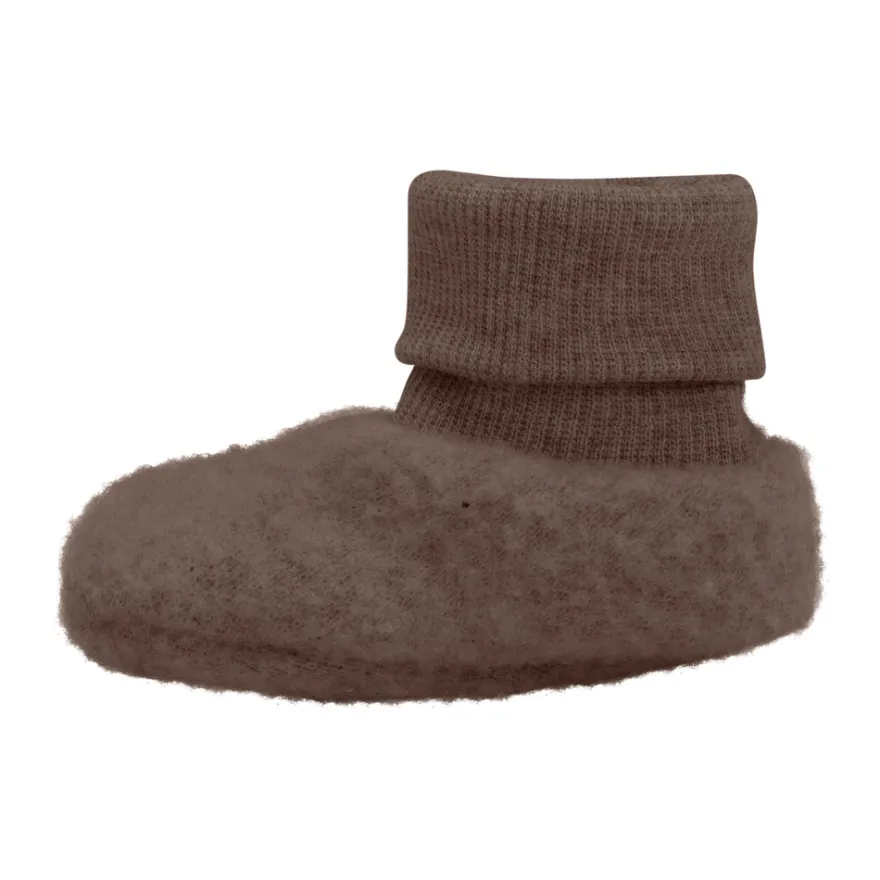Huttelihut Tossor Ullfleece - Brown Melange