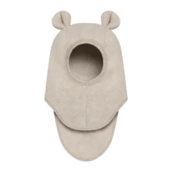 Huttelihut Ull Fleece Balaclava M. Öra - Camel Melange