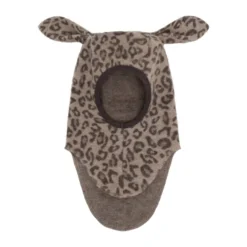 Huttelihut Ull Jac Balaclava m. Öron - Camel Melange