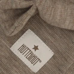 Huttelihut Ull Rib Balaclava m. Öron - Savannah Melange