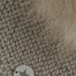 Huttelihut Ullstickad Alpaca Mössa m. Pompom - Atmosphere