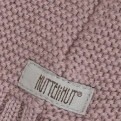 Huttelihut Ullstickad Mössa m. Pompom - Woodrose