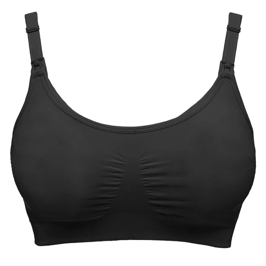 3-i-1 Amnings & Pumpnings-BH Svart XL