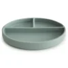 Indelad Tallrik Med Sugpropp - Cambridge Blue