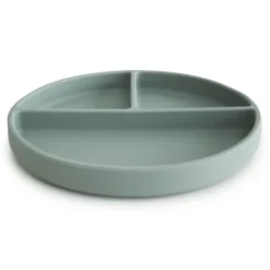 Indelad Tallrik Med Sugpropp - Cambridge Blue