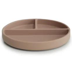 Indelad Tallrik Med Sugpropp - Natural