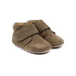 Inneskor Velcro Season - Khaki Suede