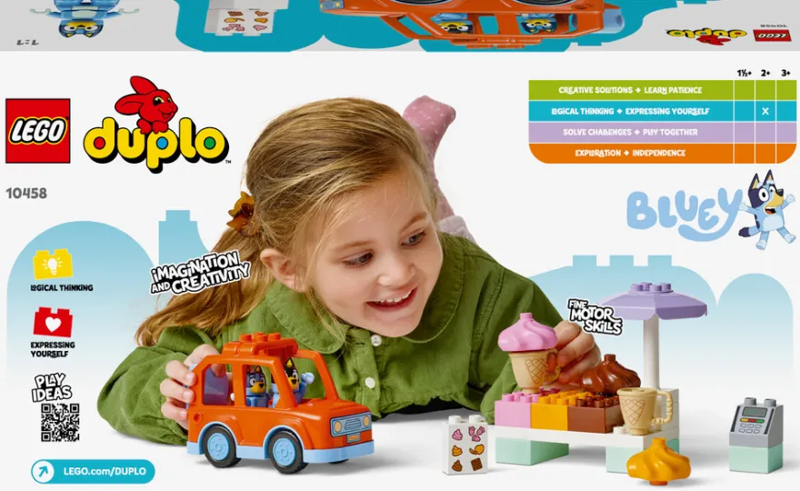 Is-utflykt med Bluey 10458
