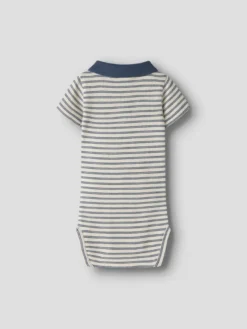 Jerimiah Kortärmad Polo Body - Vintage Indigo