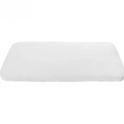 Jersey-lakan, 2 st, junior 70 x 160 cm, vit