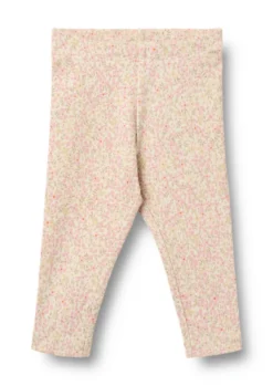 Jersey Leggings Jules - Coral flowers