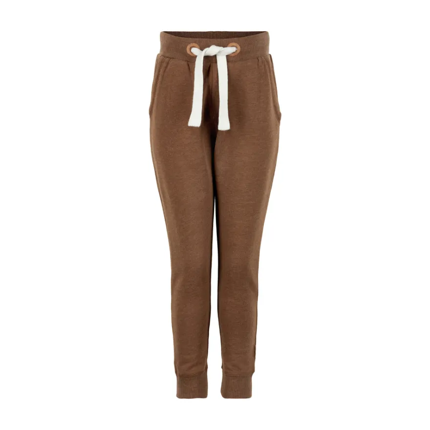 Joggingbyxor 2-pack - Brun/Turkos
