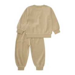 Jogging Set Velour - Sesame