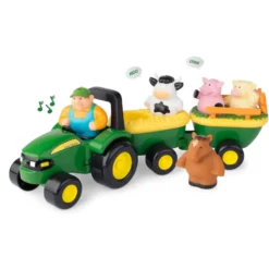 John Deere Hästvagnstur Med Djurläten