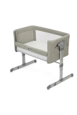 Joie Roomie Glide Bedside Crib - Almond