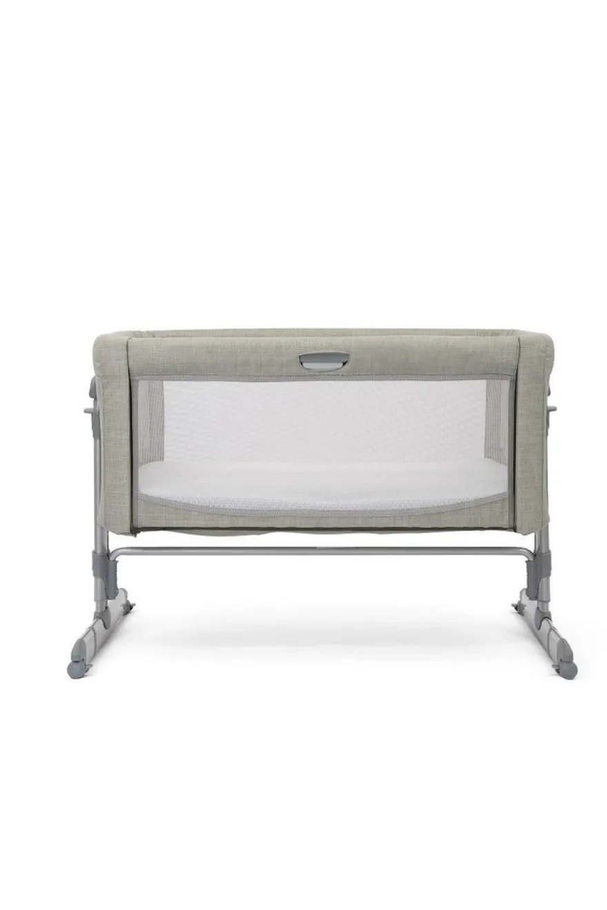 Joie Roomie Glide Bedside Crib - Almond