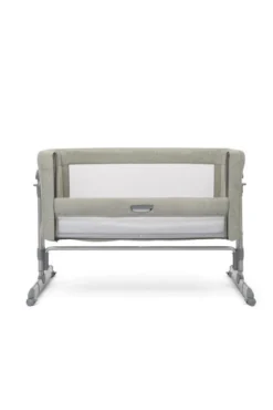 Joie Roomie Glide Bedside Crib - Almond