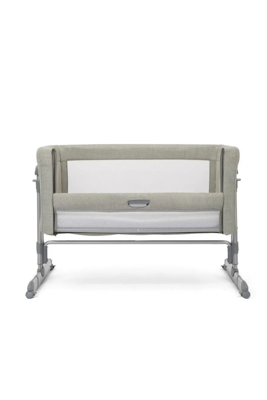Joie Roomie Glide Bedside Crib - Almond