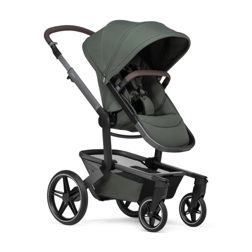 Joolz Day5 Barnvagn Med Maxi-Cosi Pebble Slide Pro Och Babyskyddsadapter - Forest Green/Onyx Black
