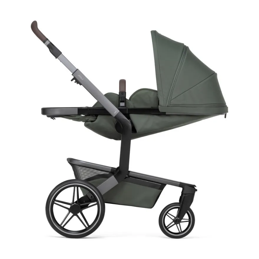 Joolz Day5 Barnvagn Med Maxi-Cosi Pebble Slide Pro Och Babyskyddsadapter - Forest Green/Onyx Black