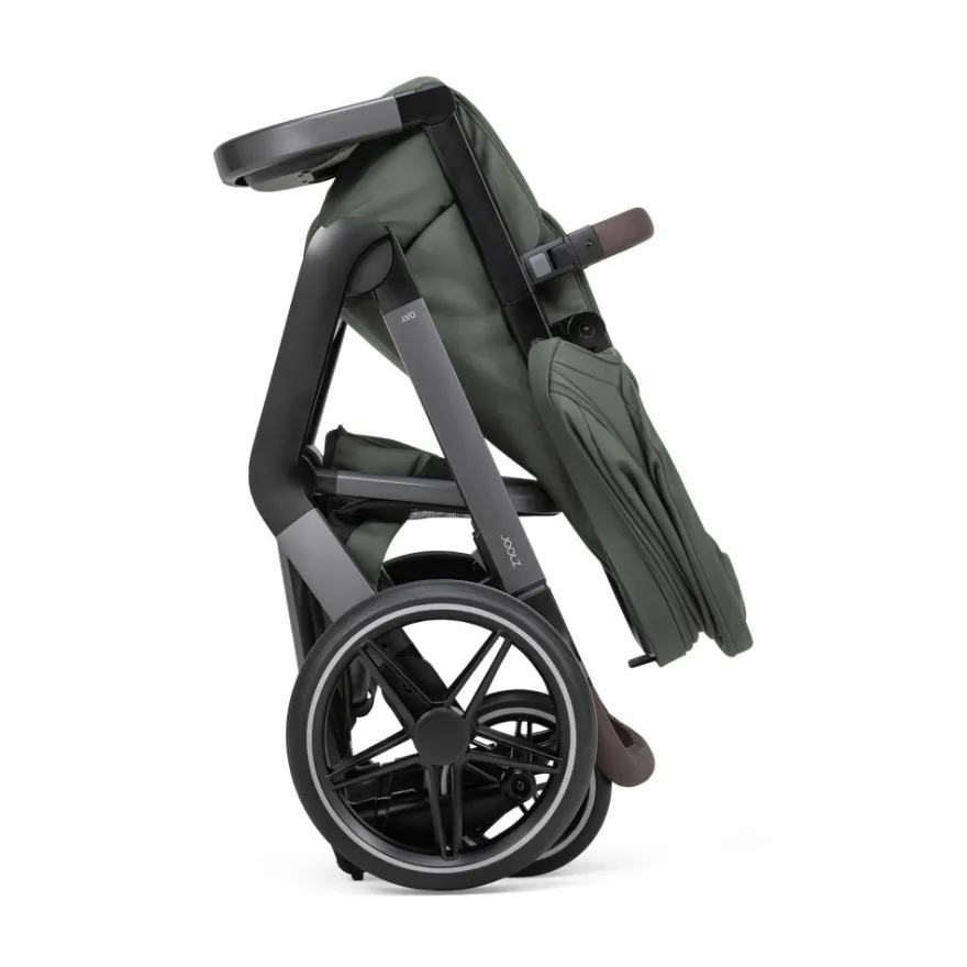 Joolz Day5 Barnvagn Med Maxi-Cosi Pebble Slide Pro Och Babyskyddsadapter - Forest Green/Onyx Black