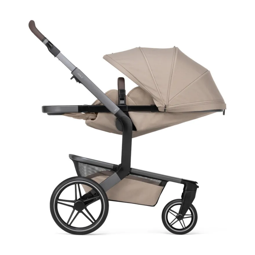 Joolz Day5 Barnvagn Med Maxi-Cosi Pebble Slide Pro Och Babyskyddsadapter - Sandy Taupe/Onyx Black
