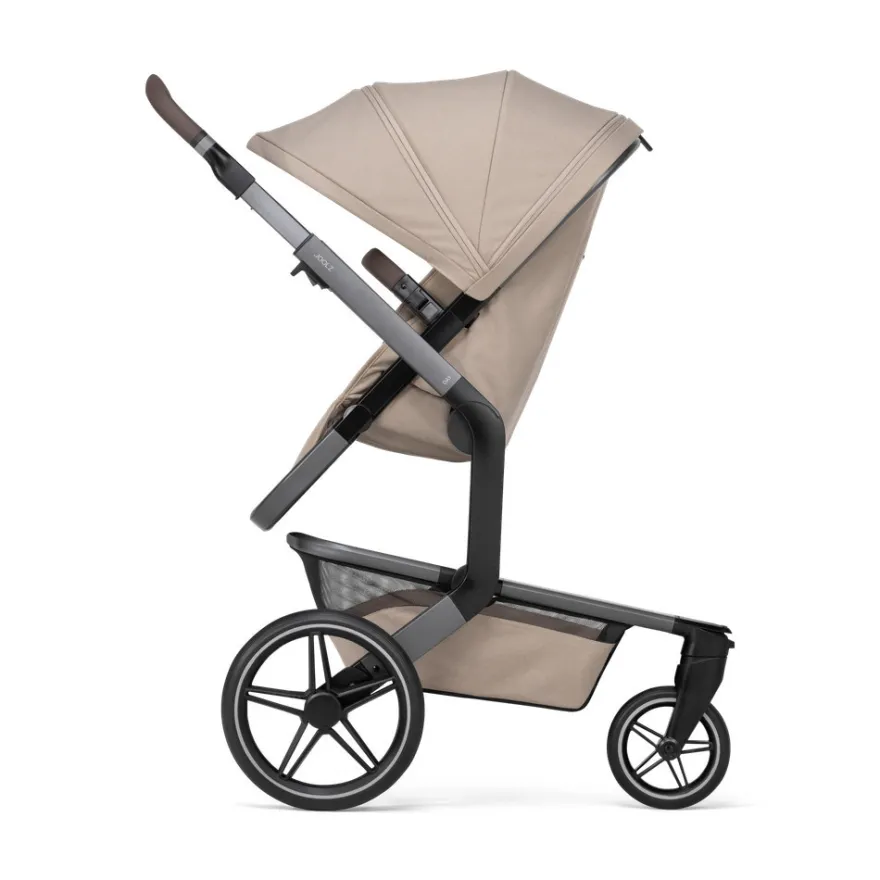 Joolz Day5 Barnvagn Med Maxi-Cosi Pebble Slide Pro Och Babyskyddsadapter - Sandy Taupe/Onyx Black