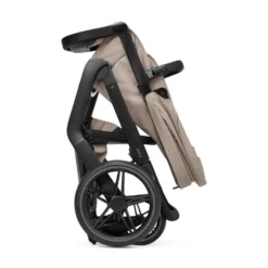 Joolz Day5 Barnvagn Med Maxi-Cosi Pebble Slide Pro Och Babyskyddsadapter - Sandy Taupe/Onyx Black