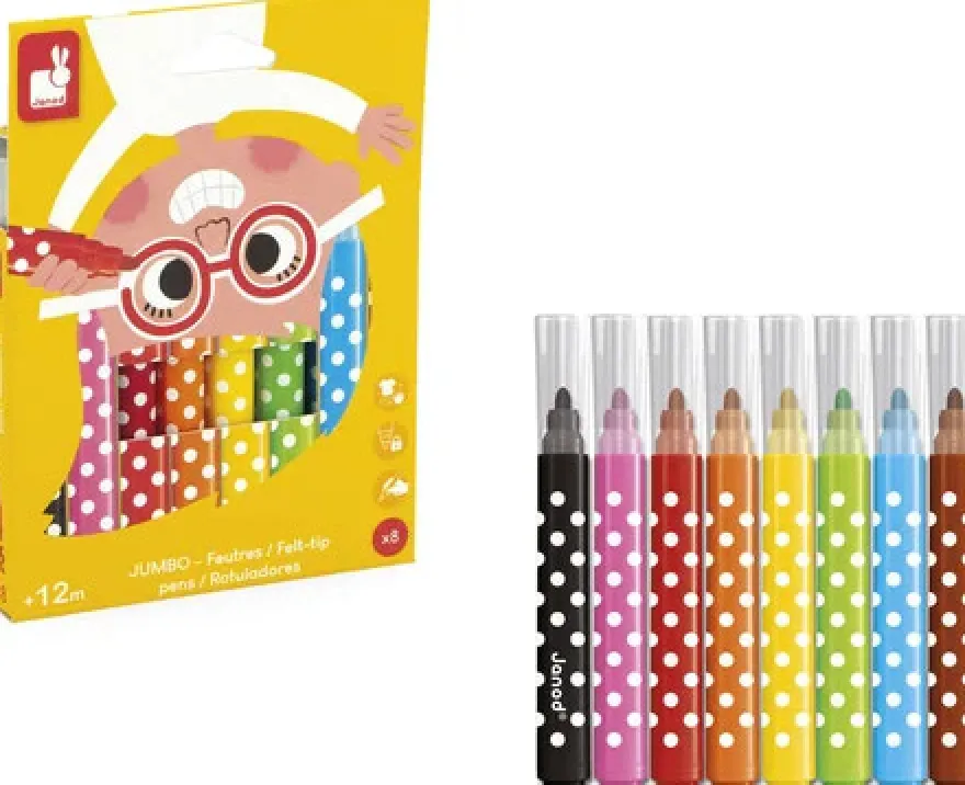 Jumbo Pennor med Filttip
