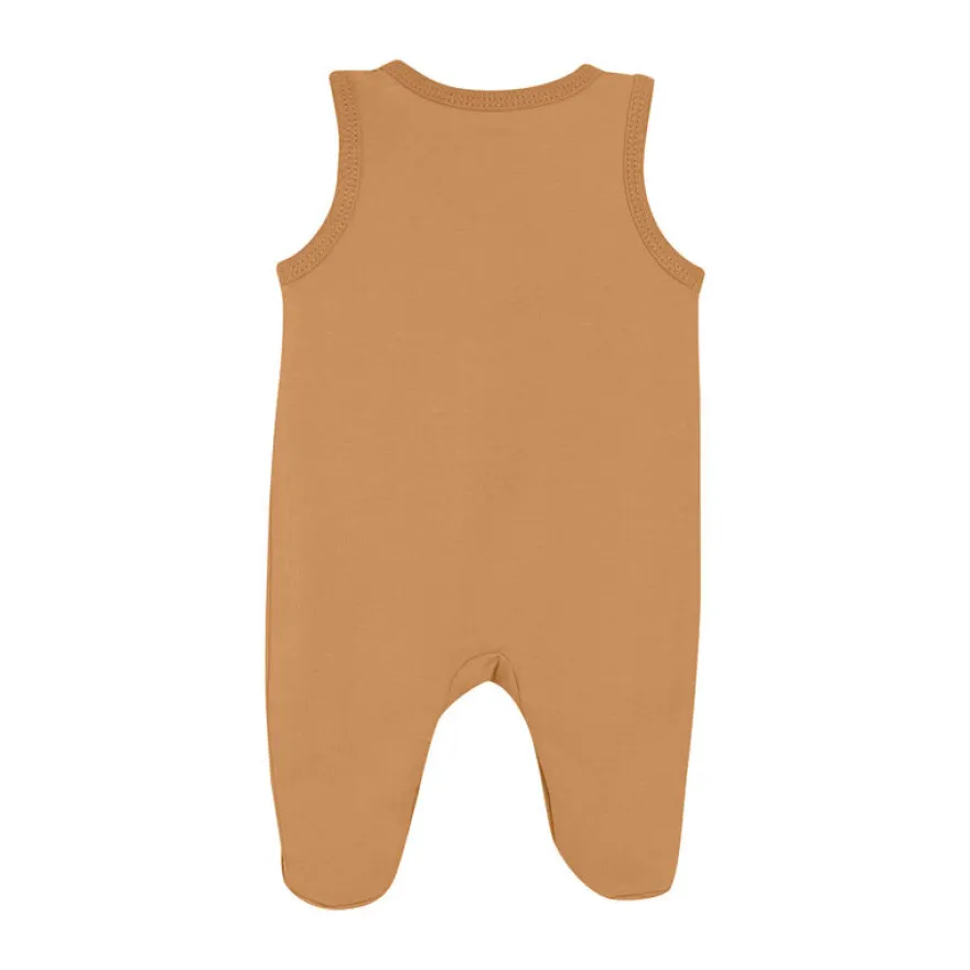 Jumpsuit med Fot - Solid - Doe