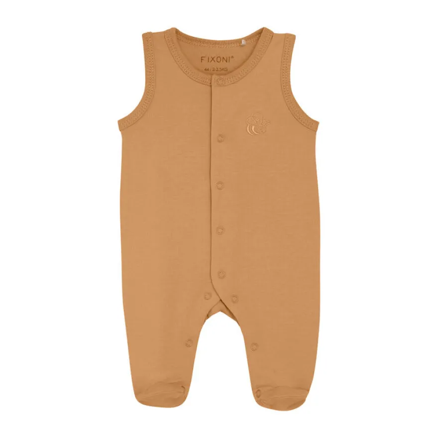 Jumpsuit med Fot - Solid - Doe