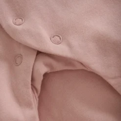 Jumpsuit med Fot - Solid - Pale Mauve