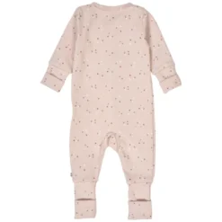 Jumpsuit med Fot Stars Rib - Nightingale/ Walnut/ Daydream