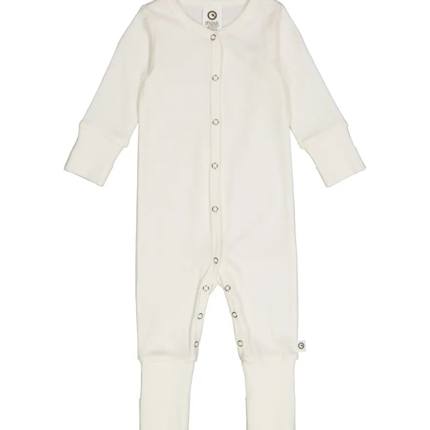 Jumpsuit med Vikbar Mudd - Balsam Cream