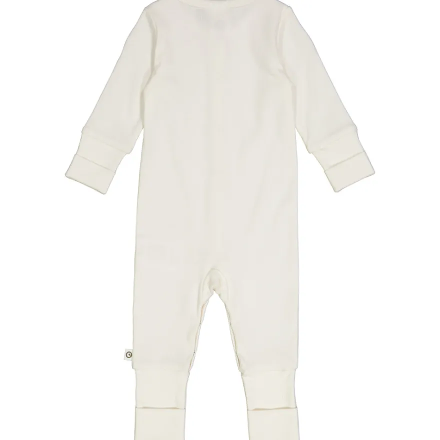 Jumpsuit med Vikbar Mudd - Balsam Cream