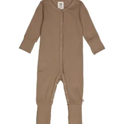 Jumpsuit med Vikbar Mudd - Walnut