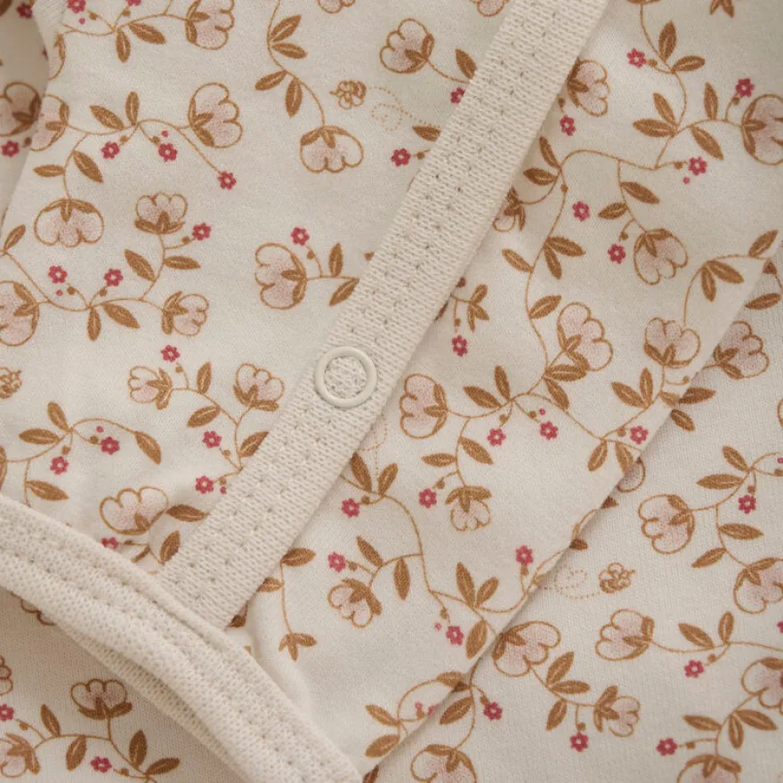 Jumpsuit m. Tryck - Pale Mauve