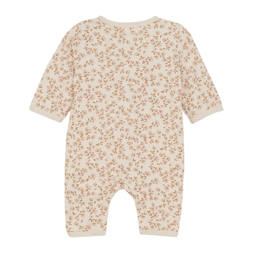 Jumpsuit m. Tryck - Pale Mauve