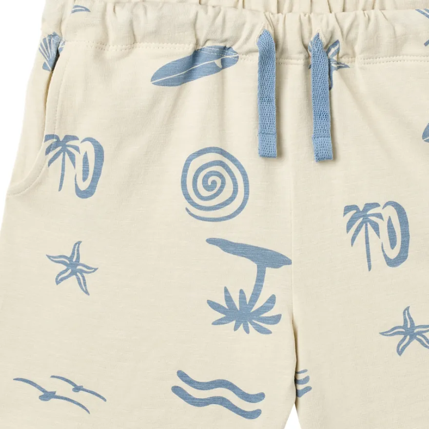 Kalle Jersey Shorts - Summer island