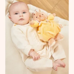 Kaloo Chubby Rabbit Yellow 17cm